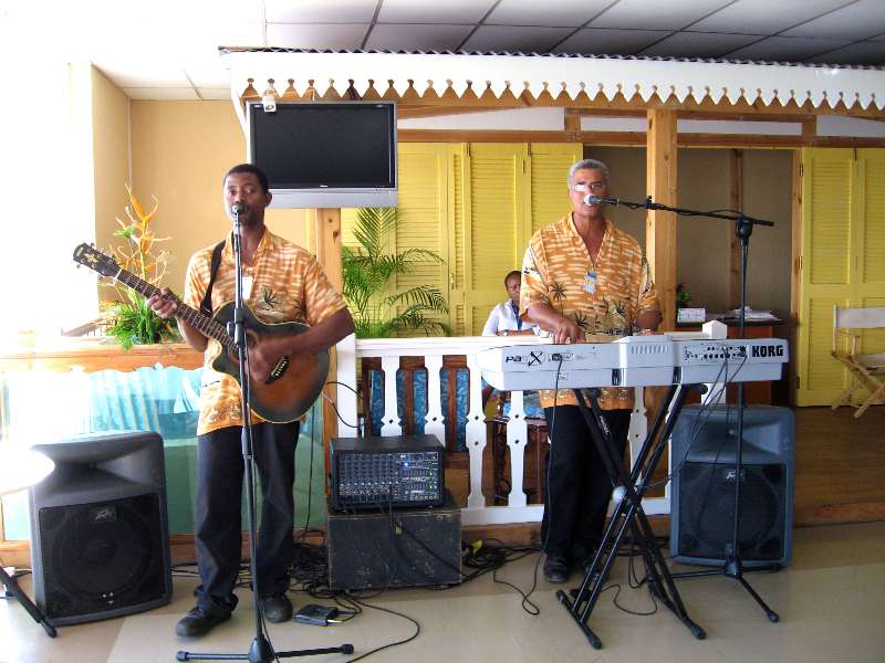 Seychellen: Live Musik Seychellen - Live Musik am Flughafen